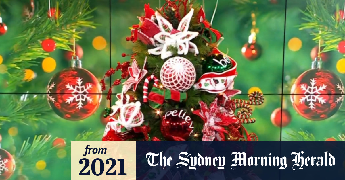 Video The big Christmas tree decorating trend of 2021